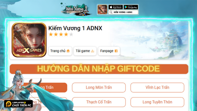 Full bộ code Kiếm Vương 1: Kiếm Hiệp Mobile mới nhất - Hướng dẫn cách nhập chi tiết