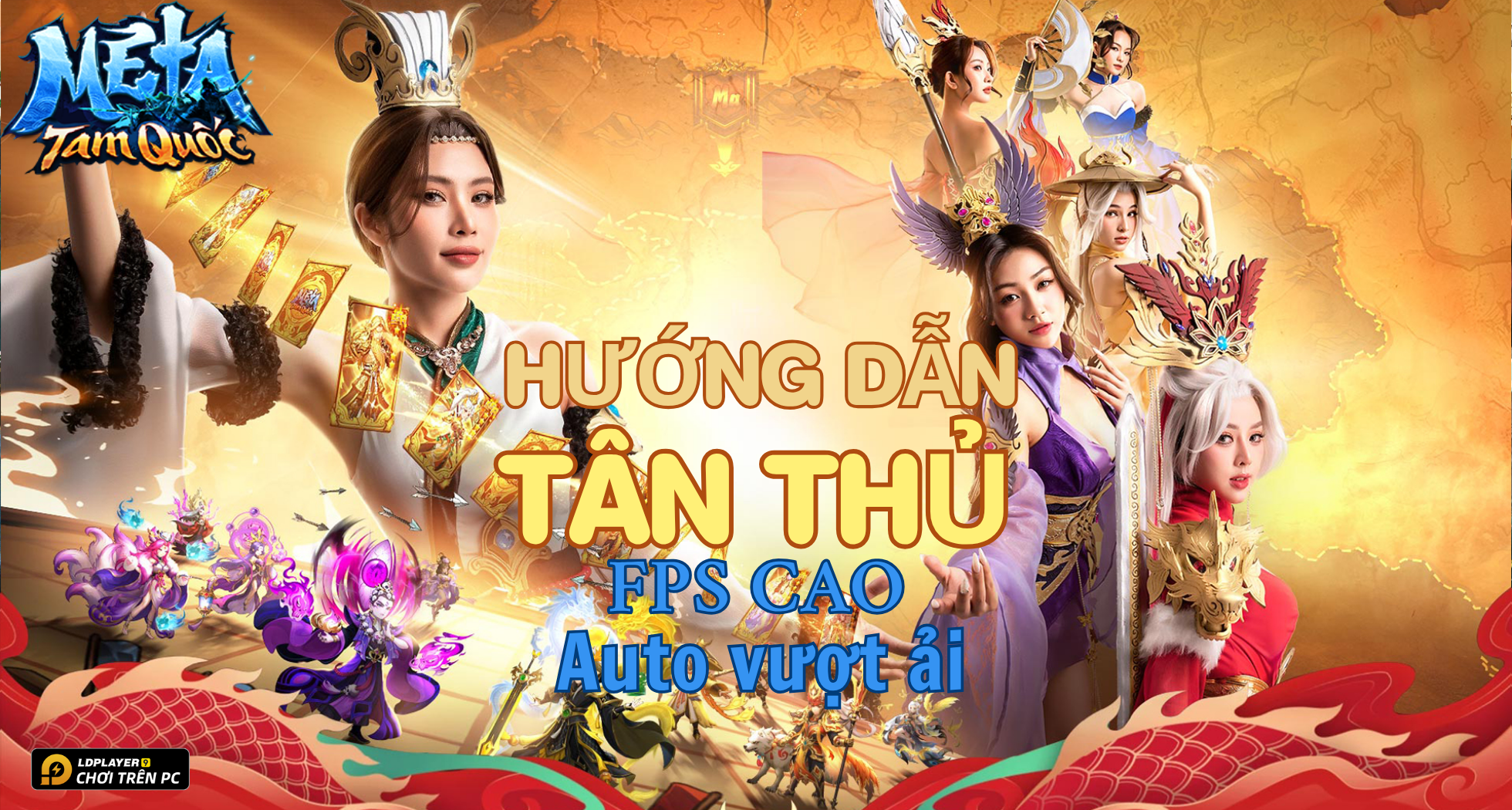 Mê Ta Tam Quốc: Mẹo cho tân thủ phát triển nhanh