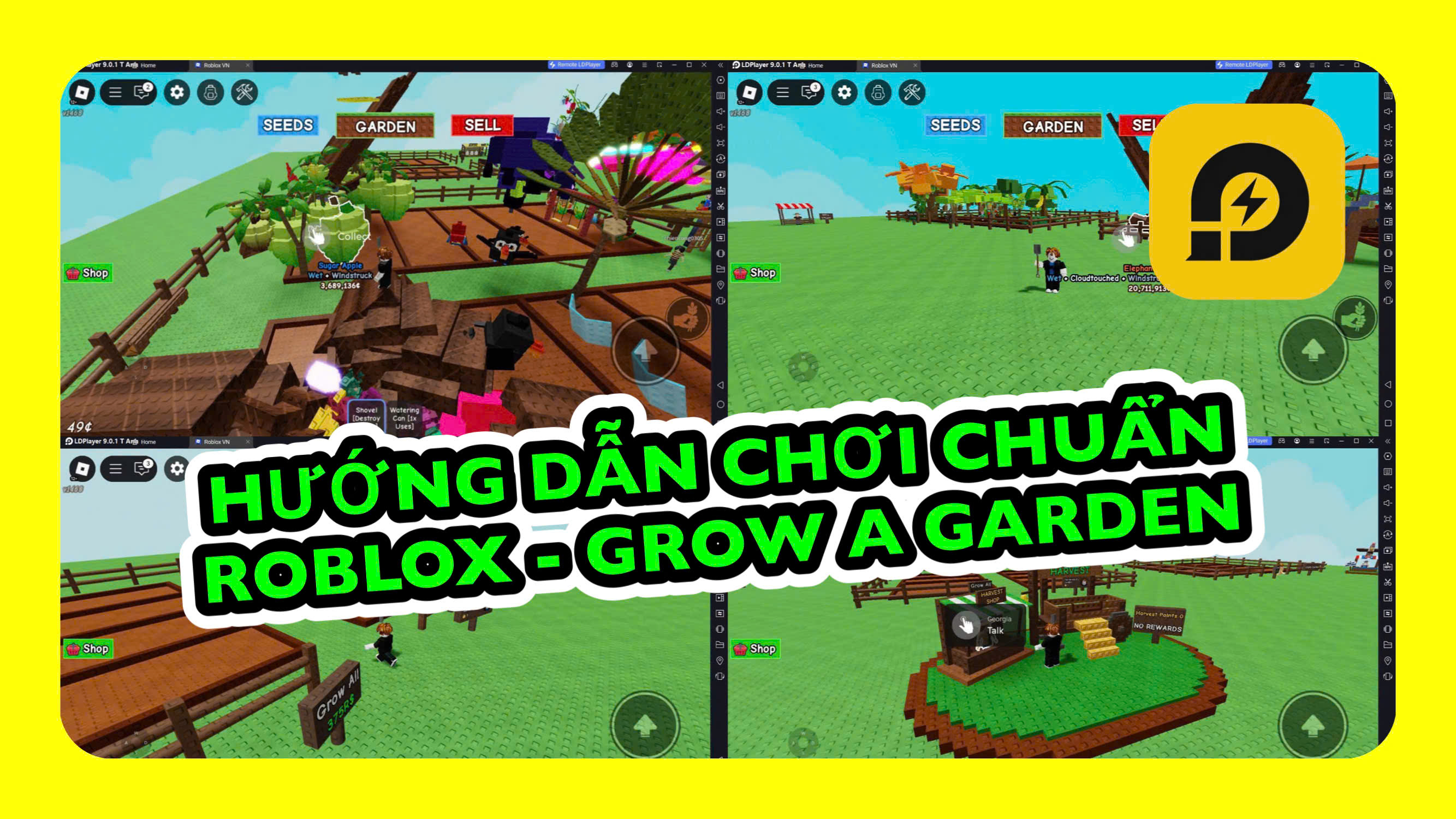 Roblox: Hướng Dẫn Chơi Grow A Garden Cho Người Mới Chuẩn Nhất