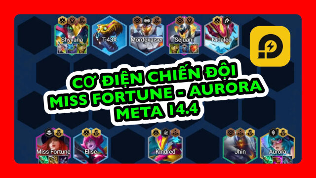 Đấu Trường Chân Lý: Đội Hình Cơ Điện Chiến Đội Miss Fortune Meta Mới Nhất
