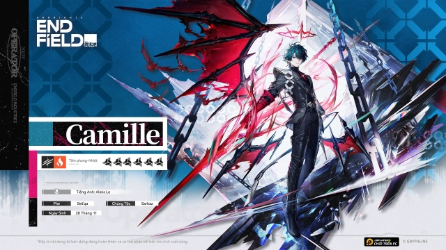 Hướng dẫn build Camille Arknights: Endfield chi tiết nhất
