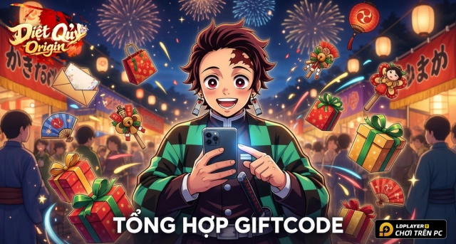 Code Diệt Quỷ Origin mới nhất 2026 và Hướng Dẫn Nhập Giftcode