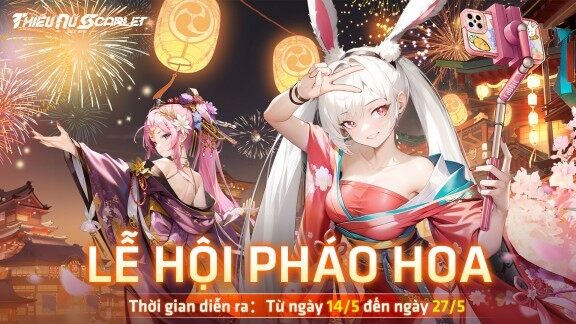Thiếu Nữ Scarlet: Thông báo bảo trì & Nội dung cập nhật mới