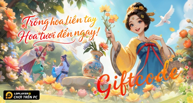 Code Thế Giới Hoa Viên Của Tôi mới nhất 2026 và Hướng Dẫn Nhập Giftcode